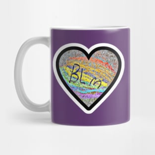 BLM 🖤 PRIDE Black Lives Matter Memorial Fence Tulsa Oklahoma - Front Mug